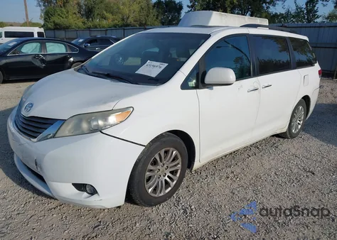 2011 Toyota Sienna Xle V6 from USA, damaged, VIN 5TDYK3DC4BS030573